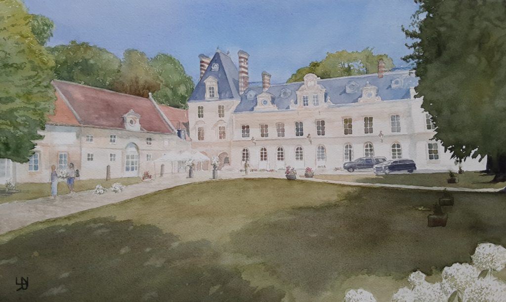 Château d’Aramont.Verberie