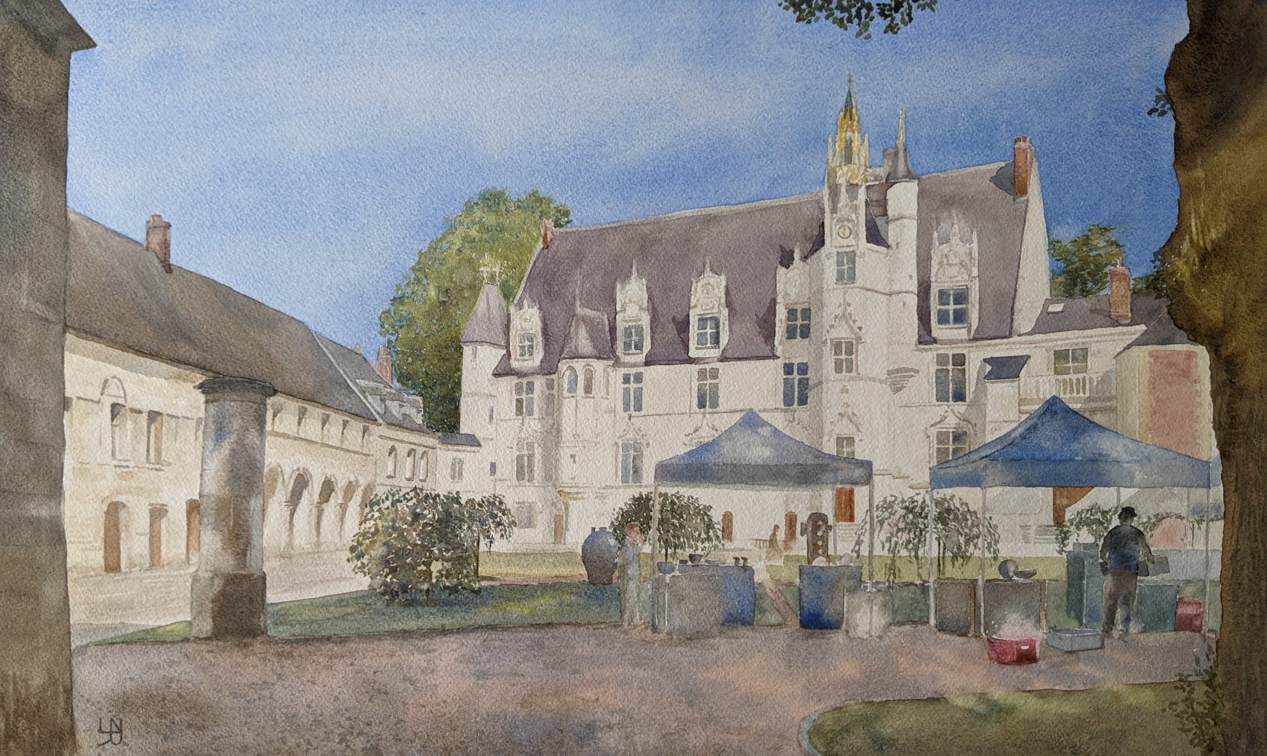 Beauvais, jardin du Musée de l’Oise, 2023